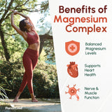 ForestLeaf dose magnésium glycinate 500mg près de l'étiquette, utilisation pratique.