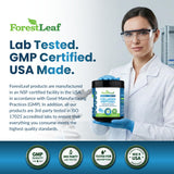 ForestLeaf emballage pur sans sucre ni gluten.