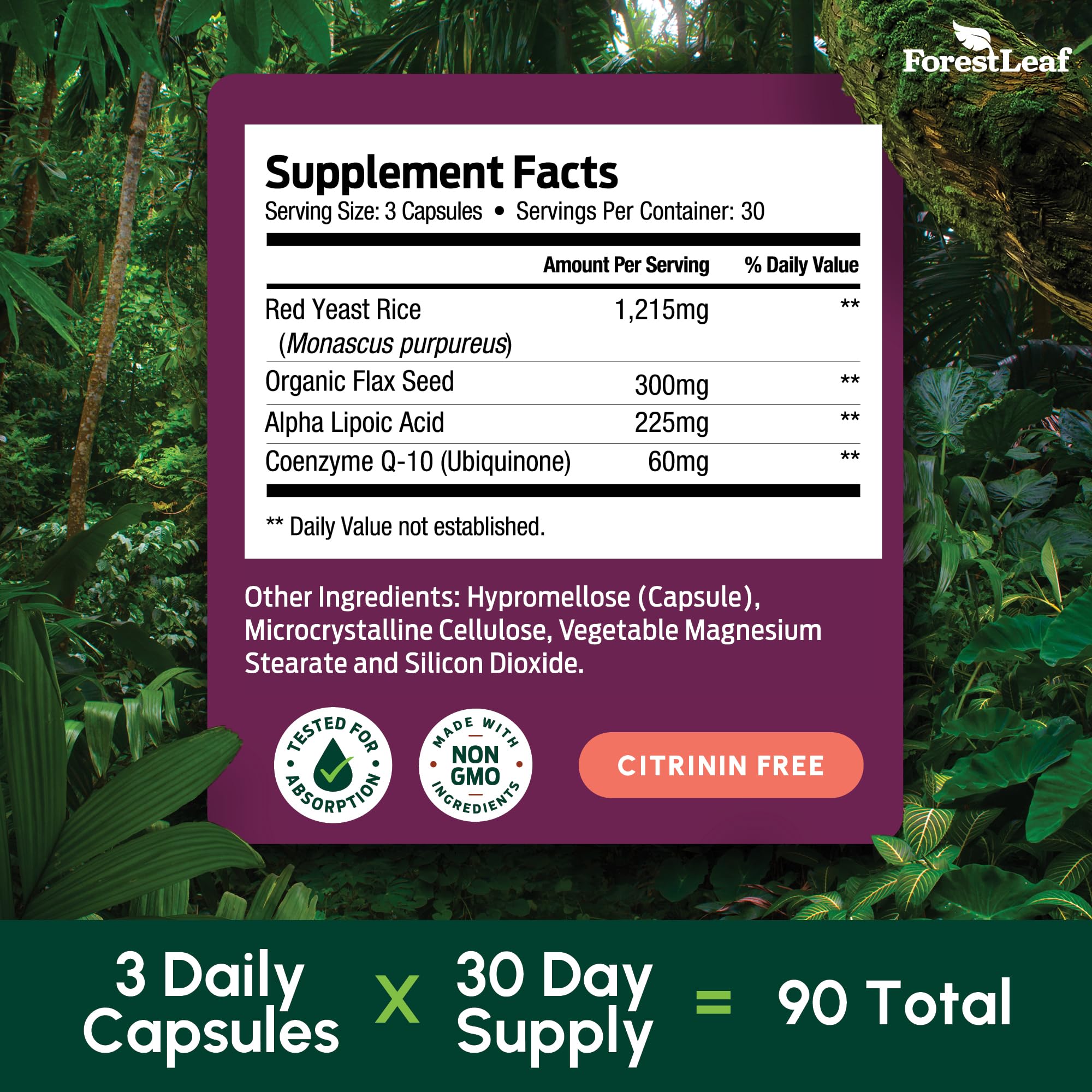 ForestLeaf laboratoire tiers vérifié, gage de qualité et traçabilité.