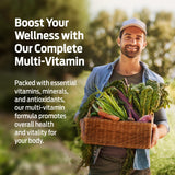 ForestLeaf Quotidien Multivitamines pour Homme — notice utilisateur et approche sans allergènes courants.