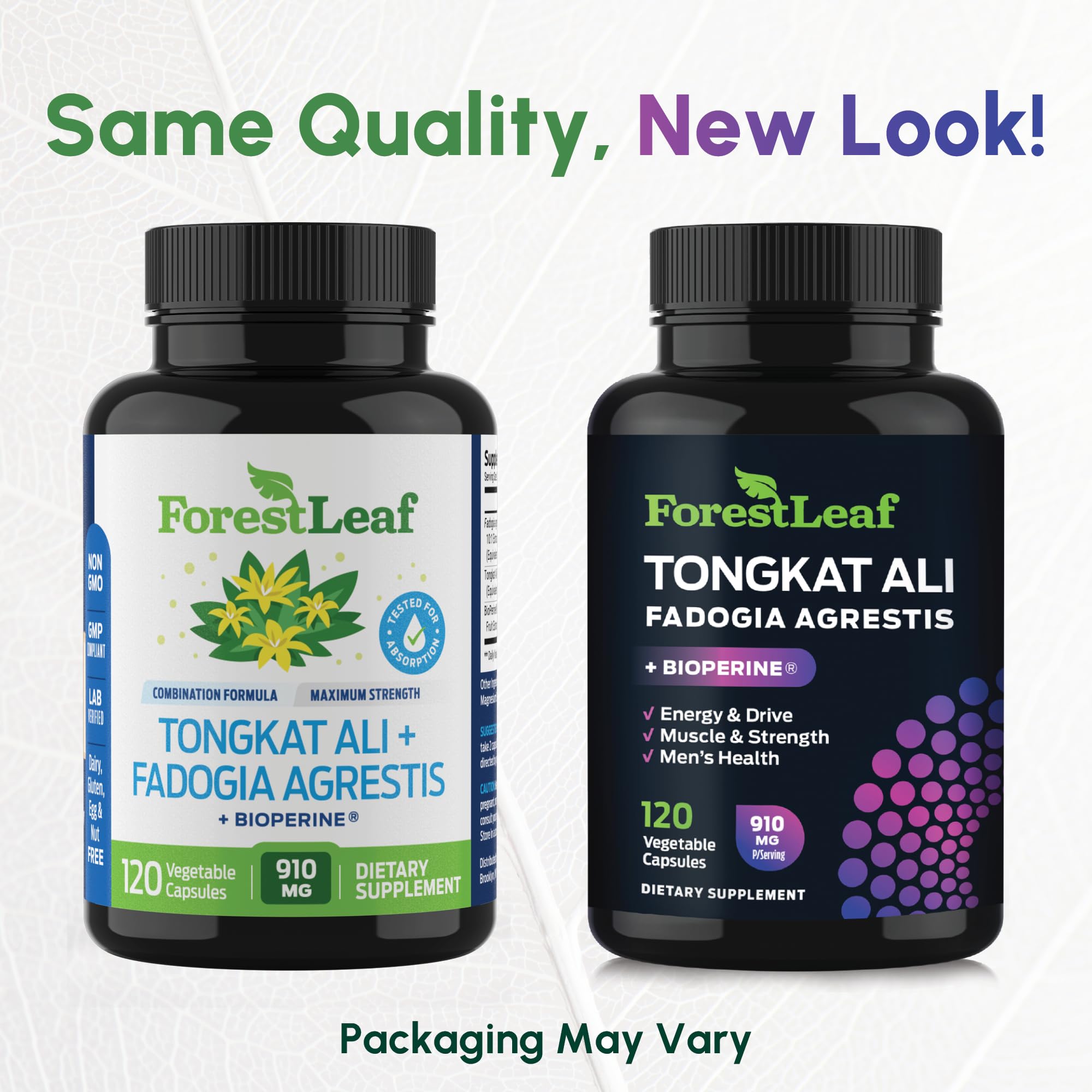 ForestLeaf Tonkat Ali Max - capsules faciles à prendre pour la récupération après lEffort.