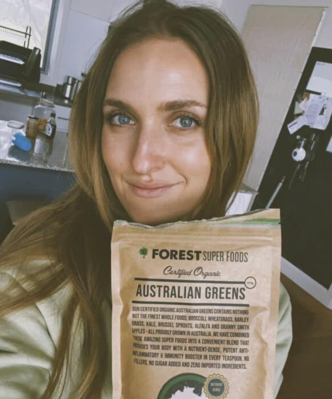 Forest Super Foods Australian Greens – pomme verte australienne: saveur fraîche et pectine.