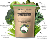 Forest Super Foods Australian Greens – pousses de blé: soutien nutritionnel équilibré.