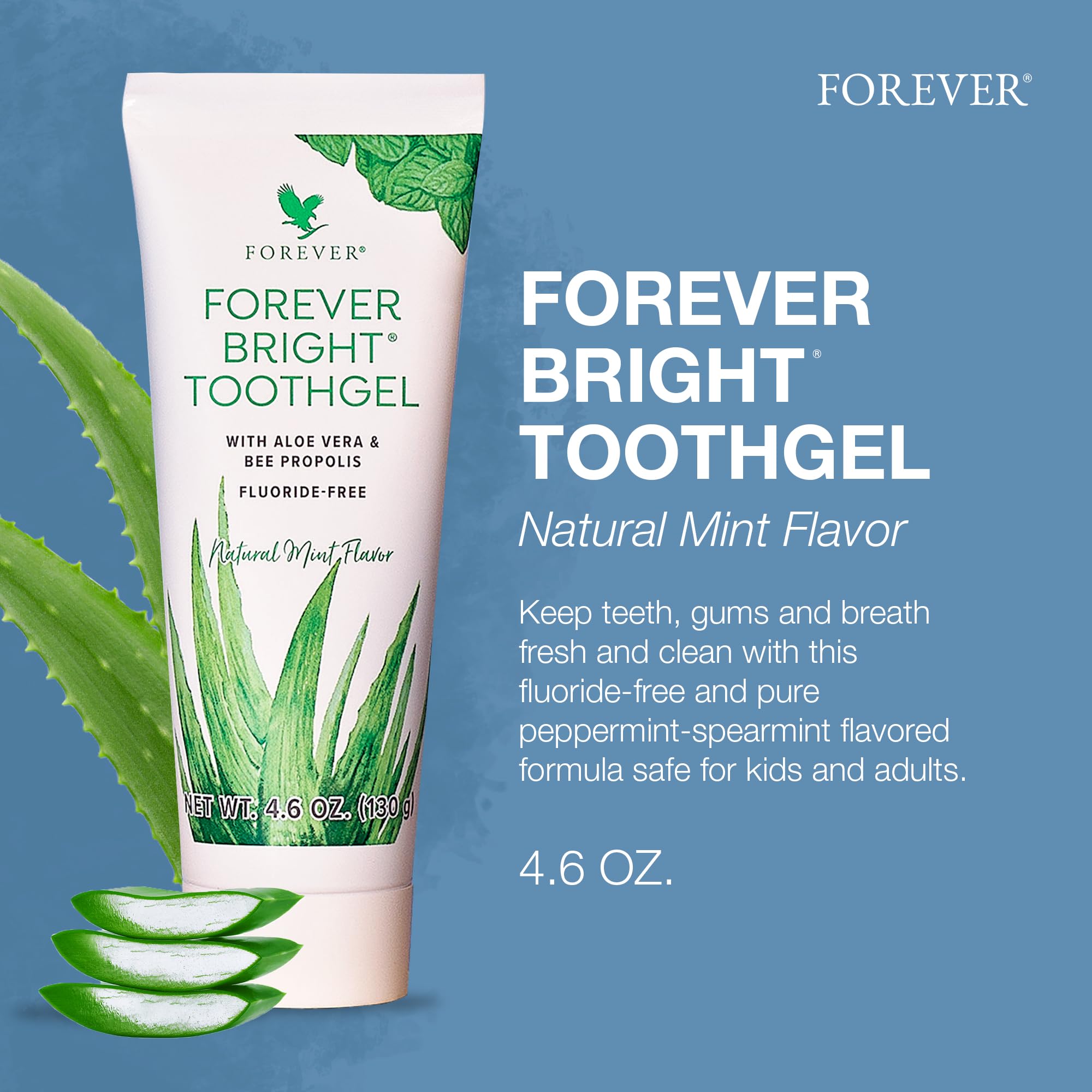 Forever Bright gel dentaire propolis abeille, aide à maintenir une bouche saine.