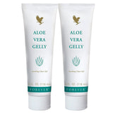 Forever Living Aloe Vera Gelly, bouteille 4 oz, hydratation douce pour la peau.