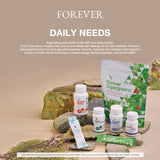 Forever Living Champs de Verdure, étiquette lisible simplifie l'identification et l'utilisation.