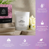 ForeverWick Caja Regalo Vela Manzana Canela, presentación perfecta para sorprender.