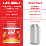 Forgge Energy - criniere-de-lion: présence du champignon crinière-de-lion dans la formulation.