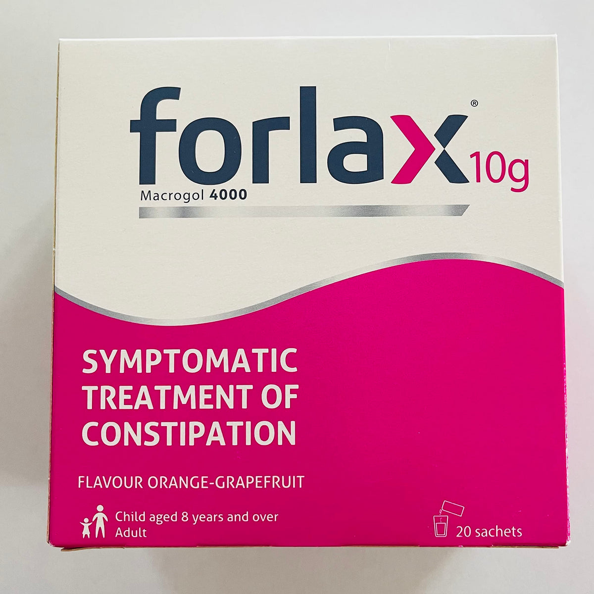 Forlax sachet dissoudre dans l eau pour une préparation rapide