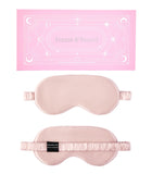 Formé & Found masque yeux en soie mûrier 6A pour sommeil réparateur et douceur cutanée.