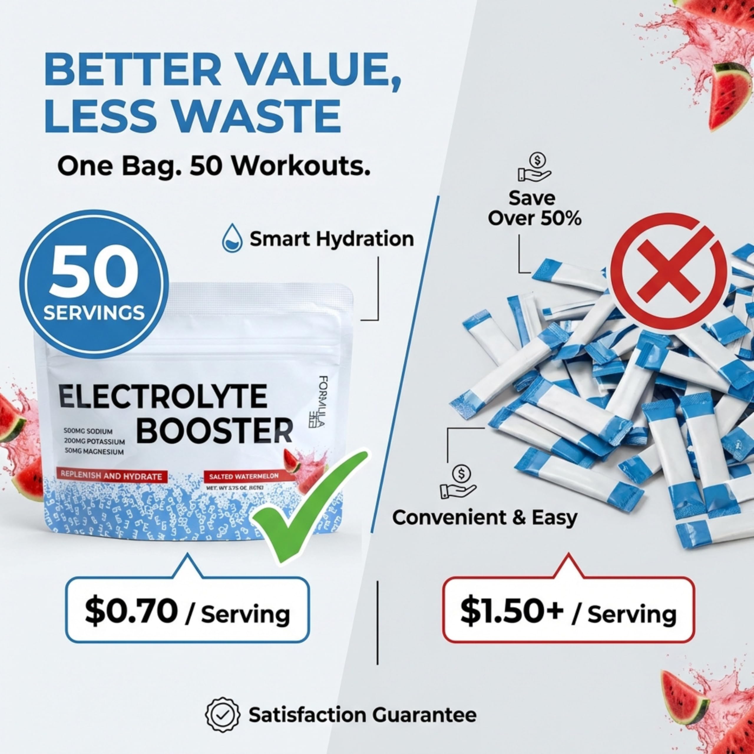 Formula 369 Électrolyte Booster, flacon portable, adapté pour compétition.