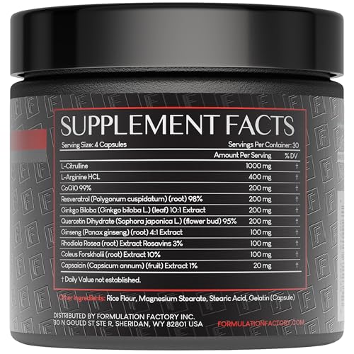 Formulation Factory Coeur dacier – bouteille ouverte et gélules faciles à prendre pendant l’entraînement.
