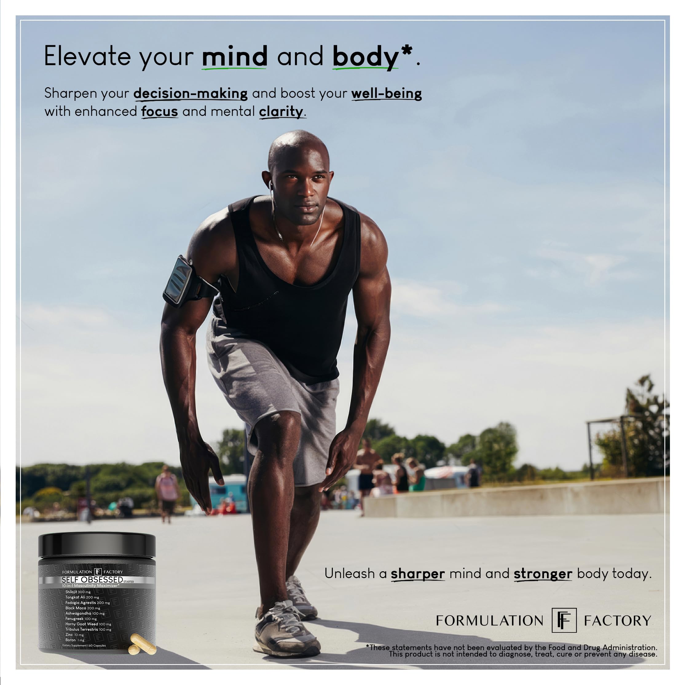 Self Obsessed – dosage quotidien indiqué, idéal pour la routine sport.