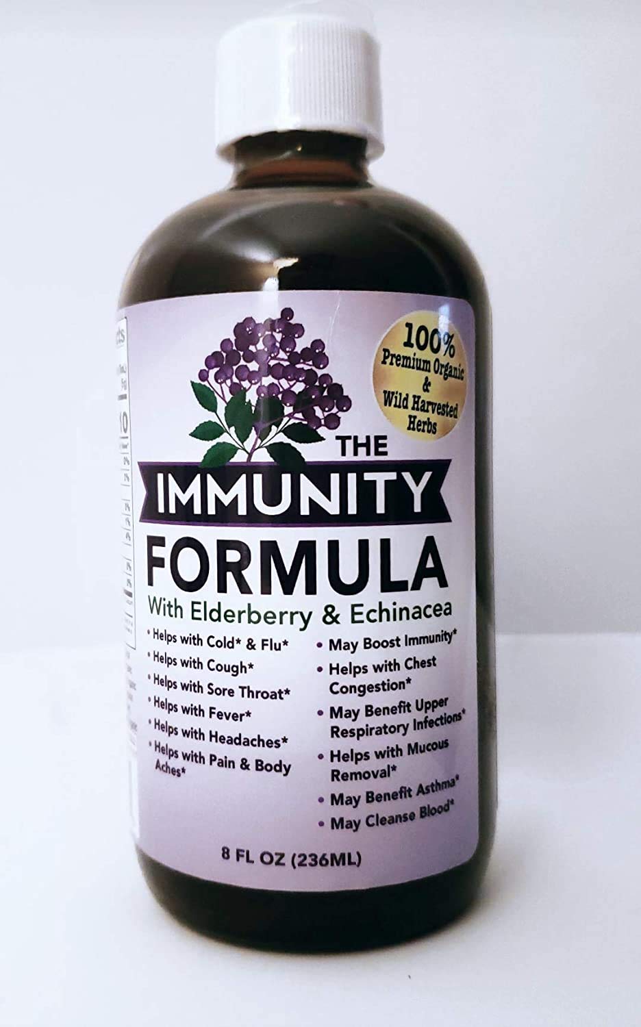 Formule Sureau Immunité – bouteille, arôme naturel et usage quotidien