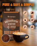 Fortisca Mushroom Coffee : préparation facile, une cuillère dans l'eau chaude