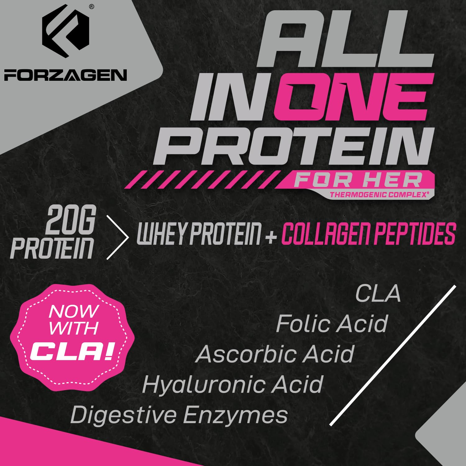 Forzagen Protéine Collagène Multi: soin peau et articulations