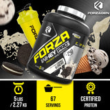 Enzymes digestives et électrolytes dans Forzagen Whey PRO.