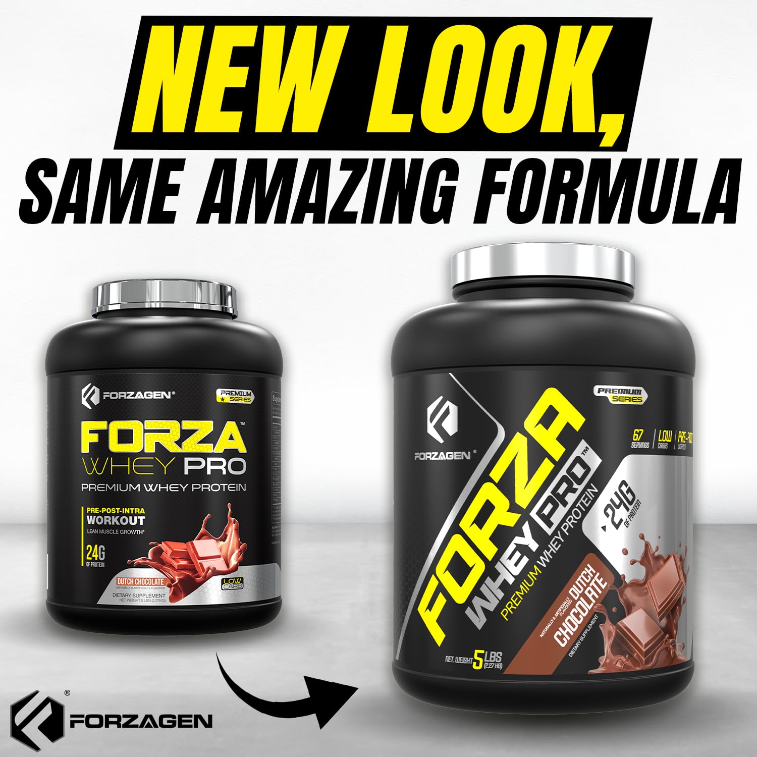 Doseur inclus, portion précise pour Forzagen Whey PRO