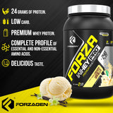Forzagen Whey PRO BCAA et protéines, composition soutenant la récupération