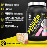 Forzagen Whey PRO: shake pré/post-entraînement pour soutien durable