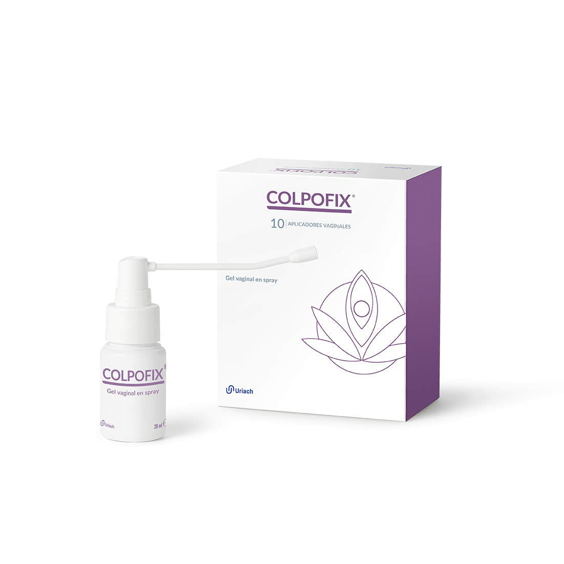 Fotopharmacy Colpofix: application du spray vaginal pour confort et protection locale