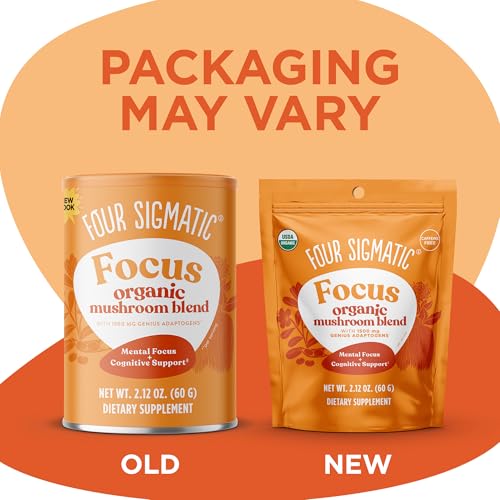 Four Sigmatic Focus Blend bacopa nootropique végétal pour clarté mentale.