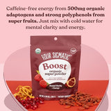Four Sigmatic Perform doseur, facile à doser pour une boisson pré-entraînement sans caféine.