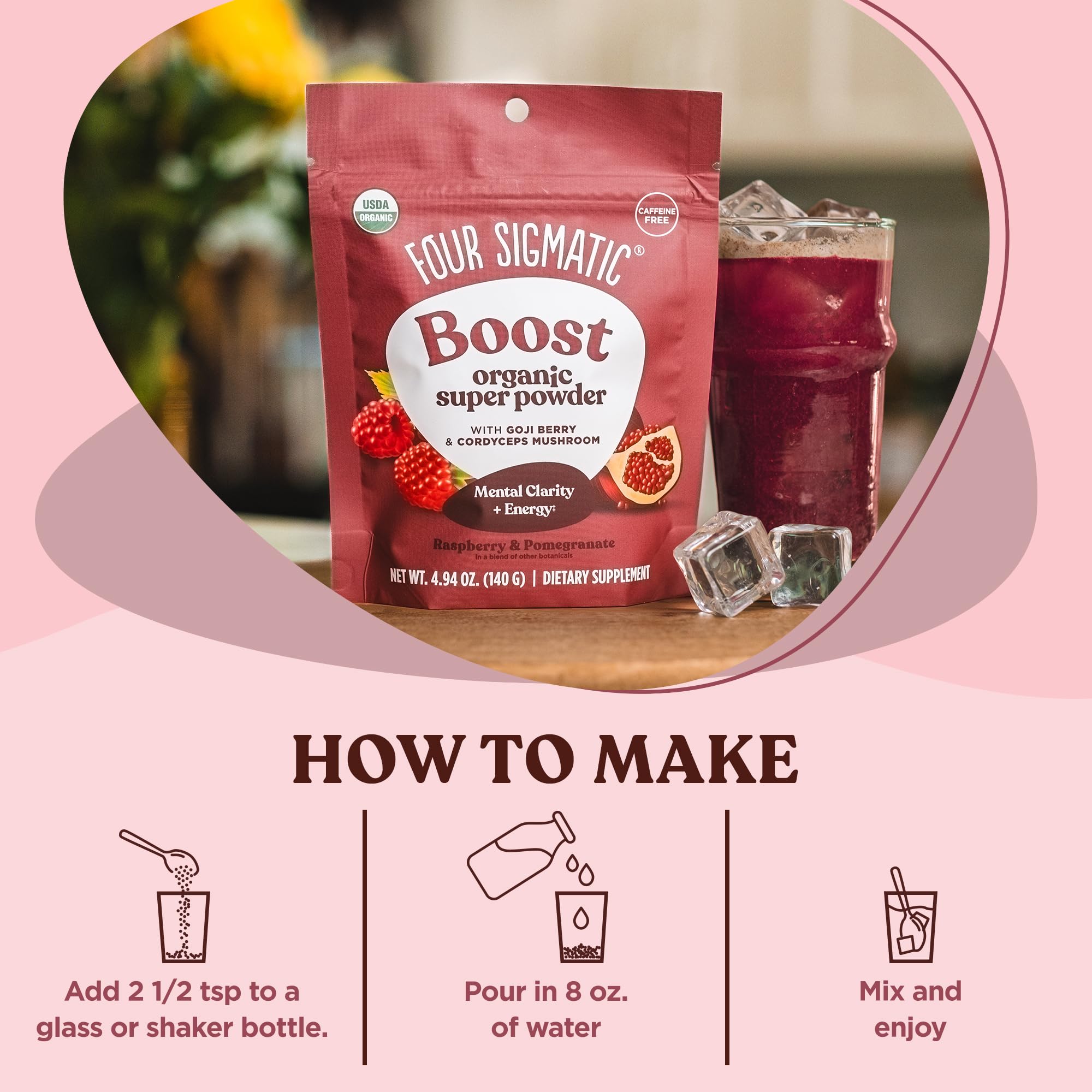 Smoothie fruits avec Perform, mélange sain et rapide pour un petit-déjeuner nourrissant.