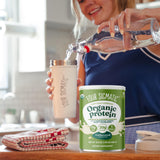 Four Sigmatic Protéine biologique neutre, testé en laboratoire indépendant pour métaux lourds et pesticides.