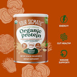 Saveur beurre de cacahuète Four Sigmatic, goût naturel dans vos shakes.