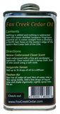 Huile Fox Creek Naturals — diffuseur prêt à libérer des notes boisées et apaisantes.