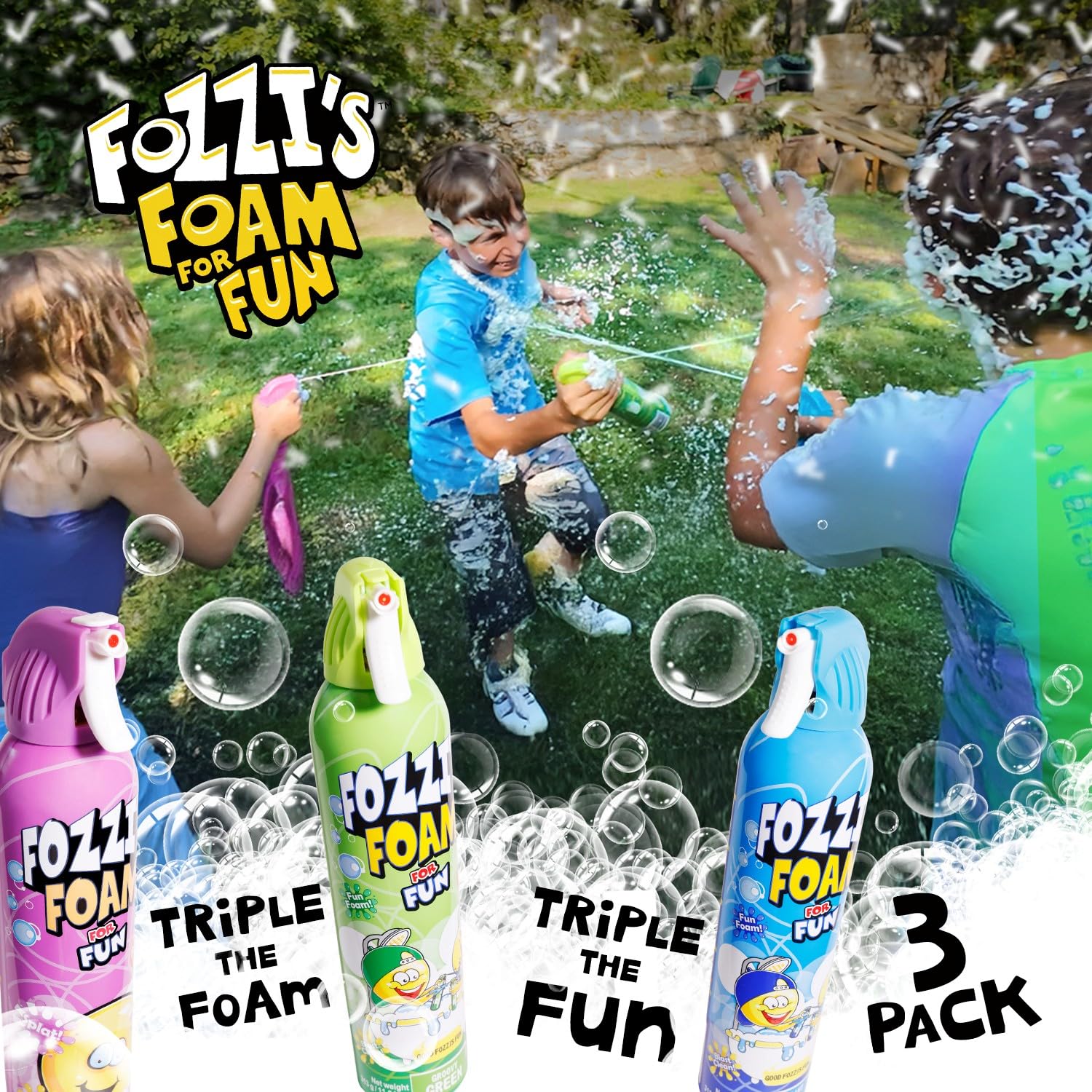 FOZZI'S douceur hydratante, nettoyant doux respectueux de la peau des enfants.