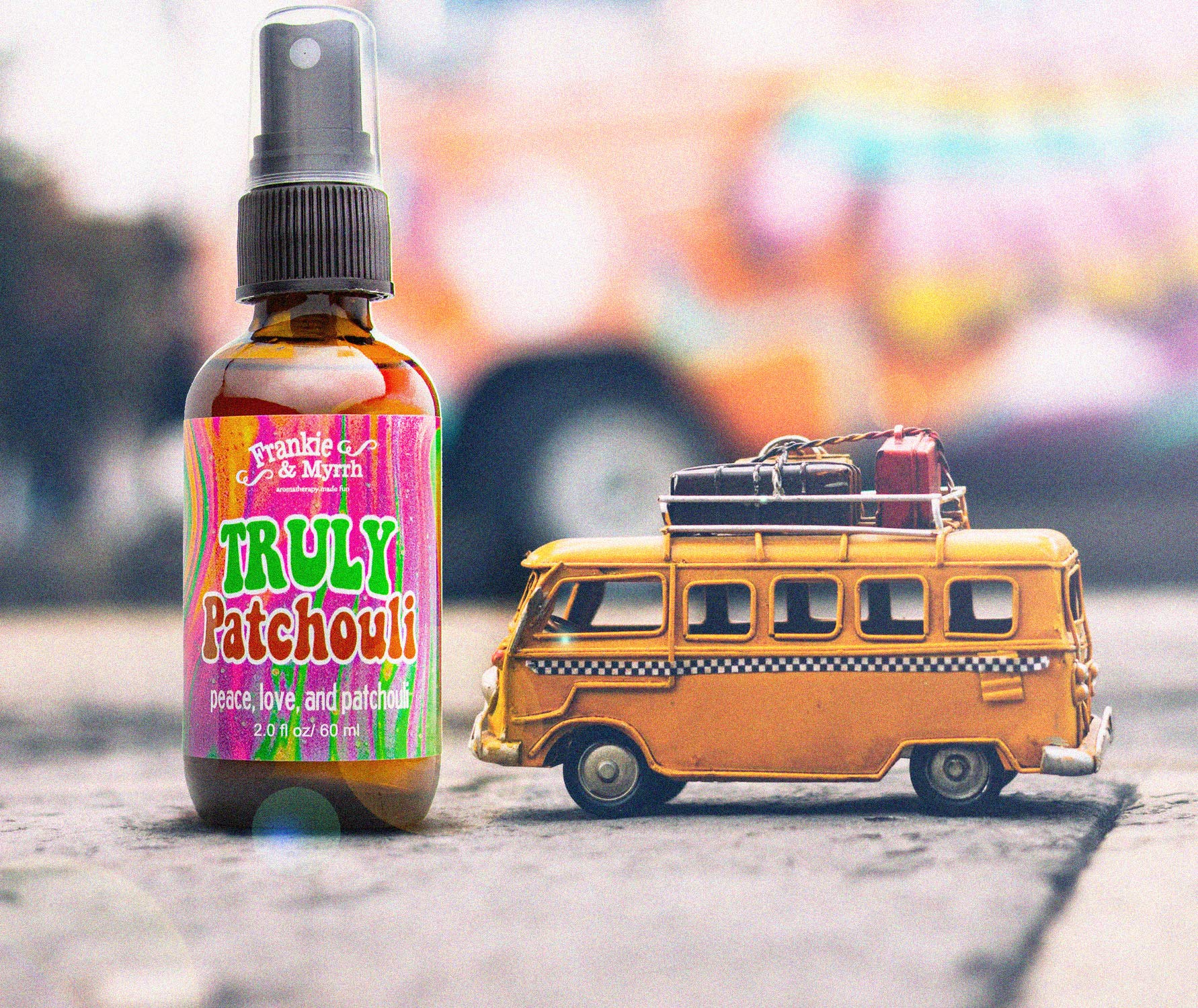 Frankie et Myrrh Patchouli – note boisée et benzoin pour chaleur