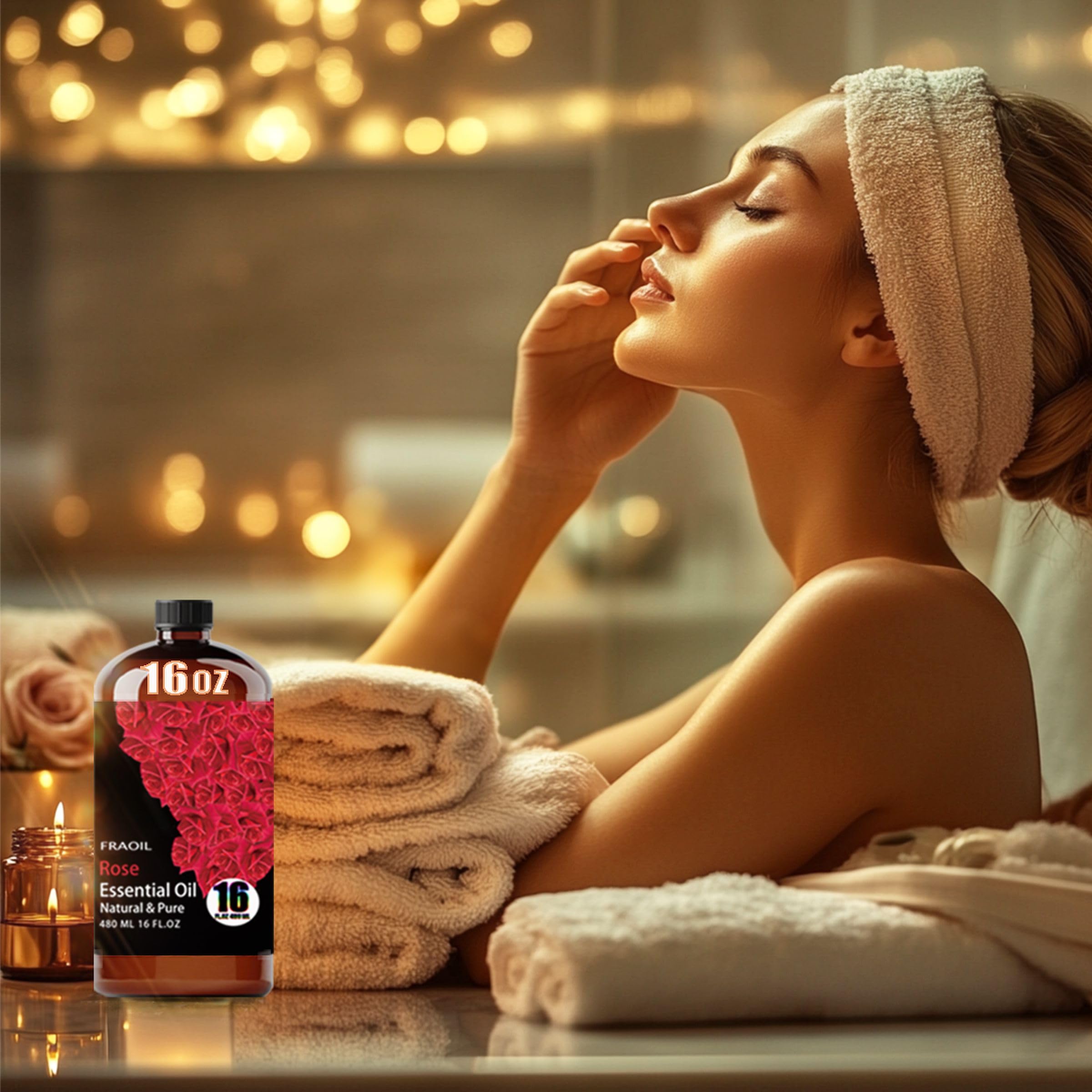 FRAOIL Rose: emballage élégant, cadeau idéal pour les proches.