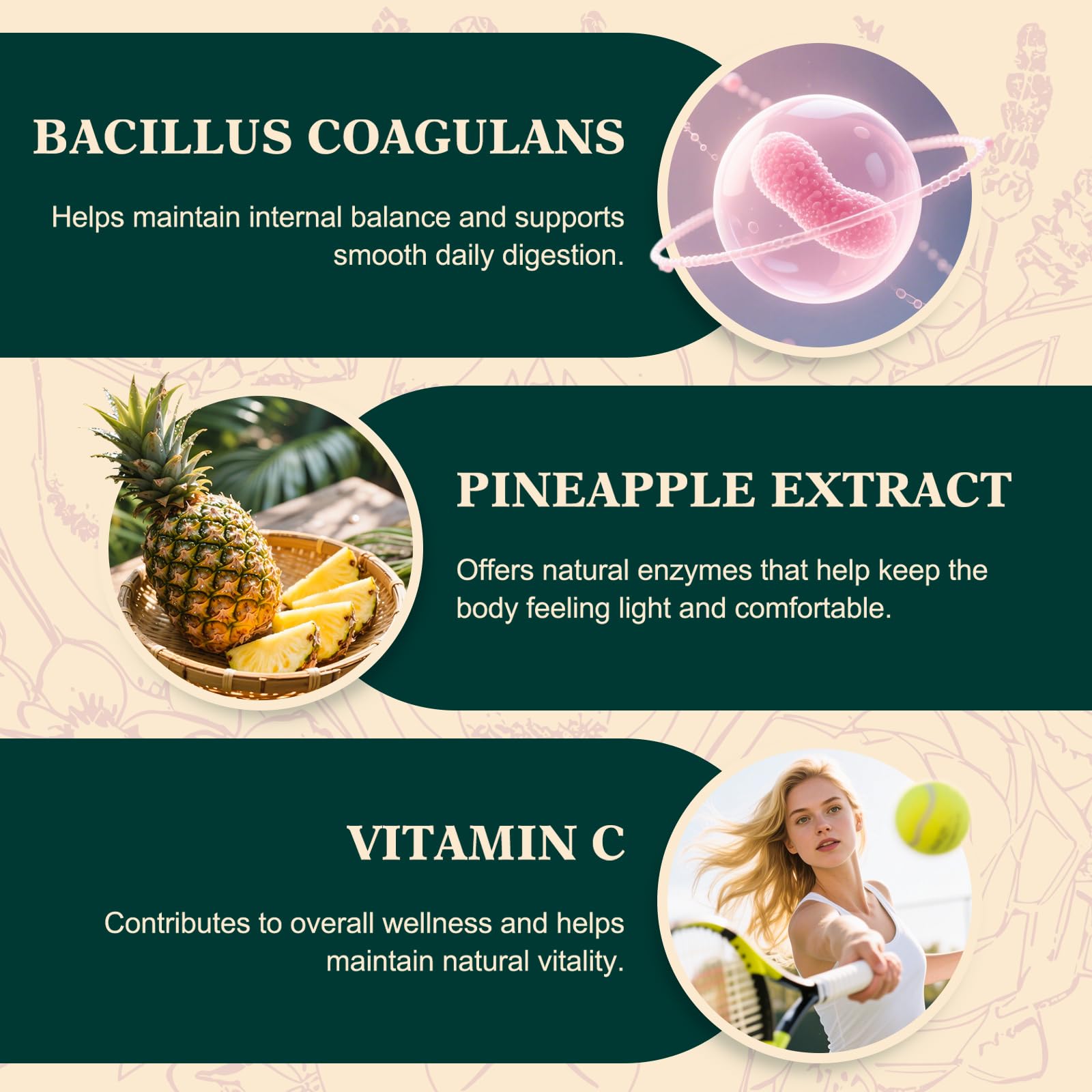 Gommes saveur ananas tropical Fravonique, plaisir gustatif quotidien.