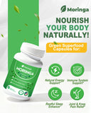 Fravonique Moringa 800 mg gélules vertes – source végétale de nutriments