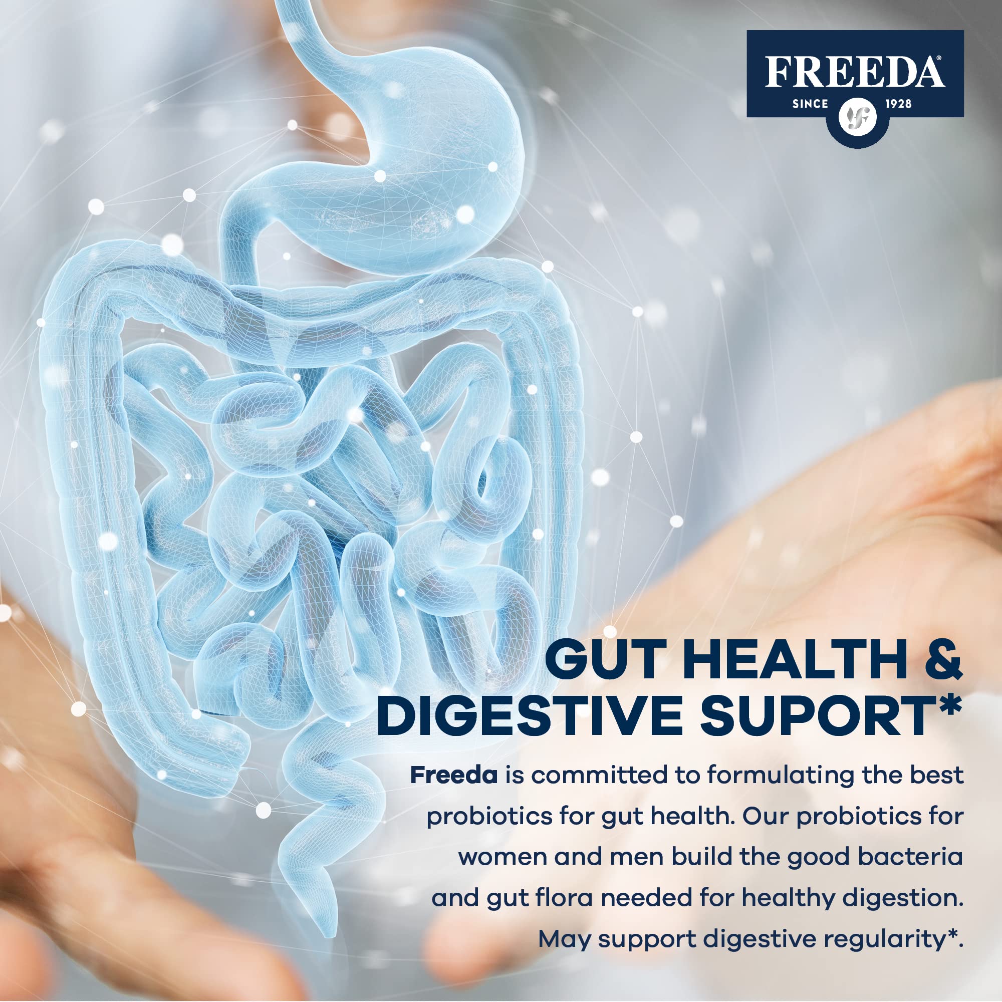 Freeda Acidophilus Probiotic - Conservation au réfrigérateur après ouverture