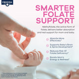 Freeda Mini Prenatal – dose quotidienne en deux petites pilules simples à prendre.