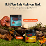 Bocal FreshCap Mushrooms pratique pour la cuisine et boissons.