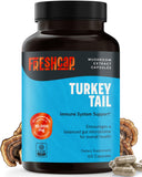 FreshCap Mushrooms – Bouteille de gelules queue-de-dinde – soutien immunitaire potentiel au quotidien