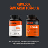 FreshCap Mushrooms Chaga – étiquette bio et pureté sans additifs