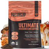 FreshCap Mushrooms Coffee, boîte prête à déguster pour énergie naturelle