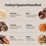 FreshCap Mushrooms Coffee, eau chaude prête en quelques secondes