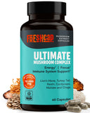 FreshCap Mushrooms Complex capsules — soutien cognitif et clarté mentale potentielle.