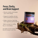 FreshCap Mushrooms criniere-de-lion poudre certifie organique et purifie.
