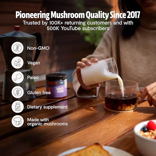 FreshCap Mushrooms criniere-de-lion poudre emballage eco et responsable.