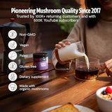 FreshCap Mushrooms criniere-de-lion poudre emballage eco et responsable.