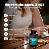 FreshCap Mushrooms: formule végane et paléo-compatible pour divers régimes.