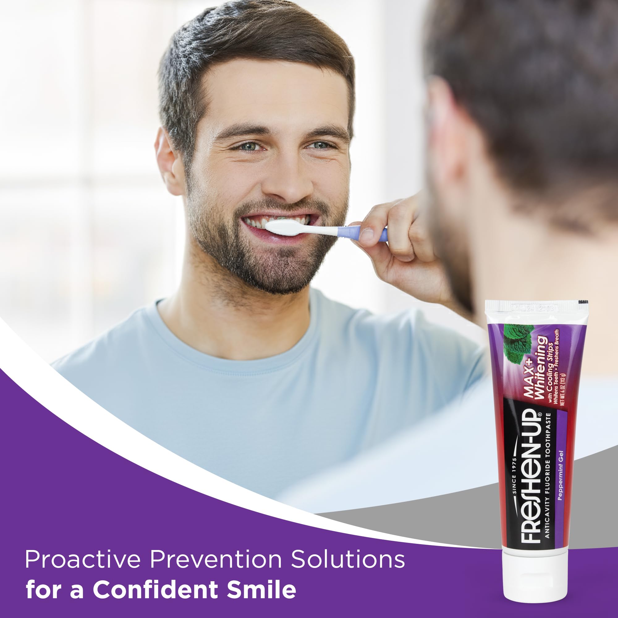 Freshen-Up MAX+ Amel-renforce protection anti-caries: soutien quotidien.