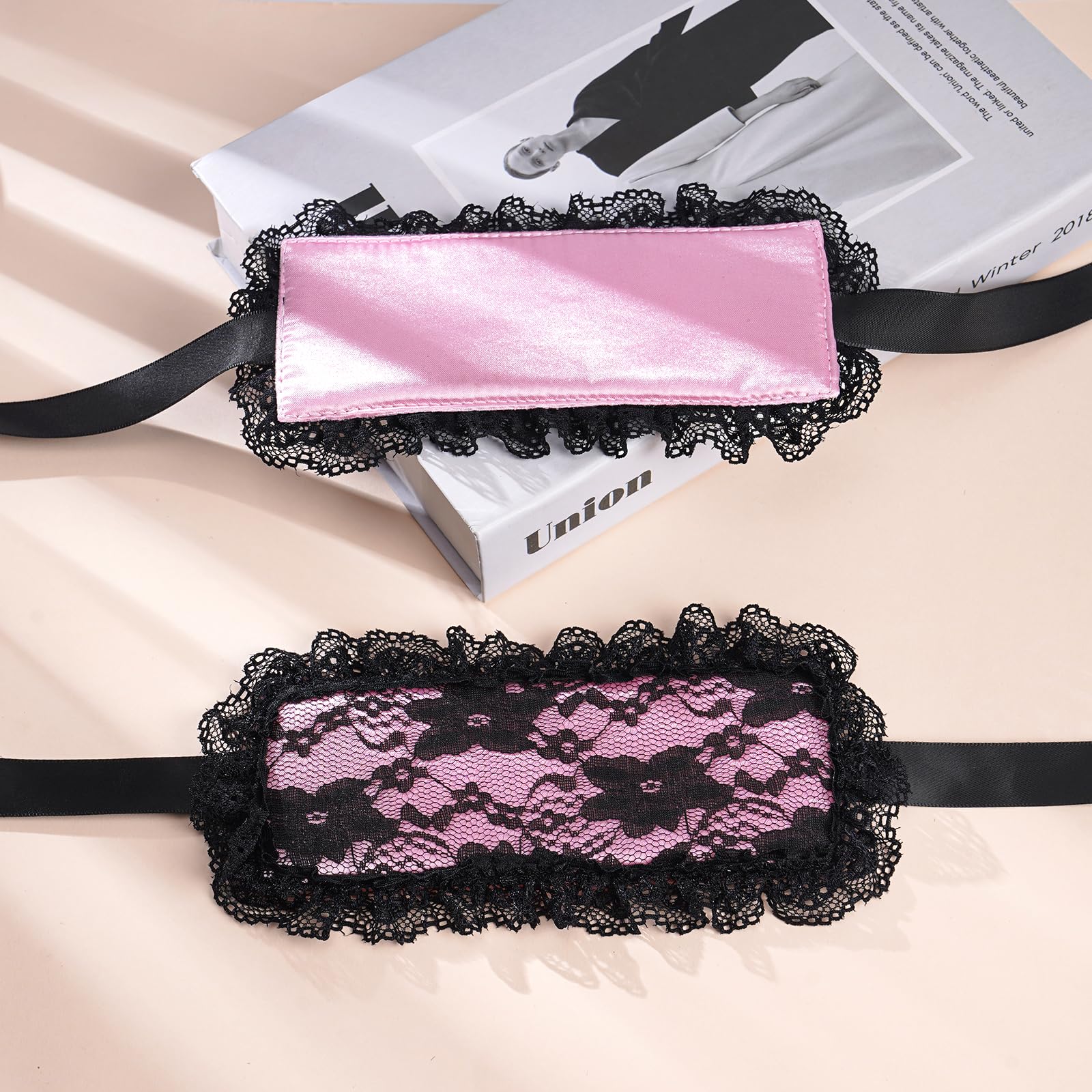 Emballage cadeau FRESHME rose et noir prêt à offrir pour elle.